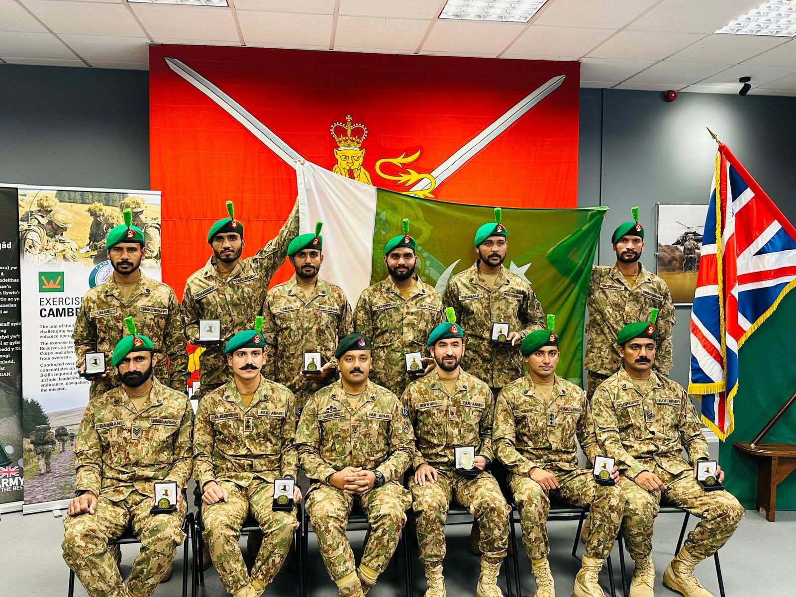 Pakistan Army team wins gold in Exercise Cambrian Patrol 2025 in UK 
